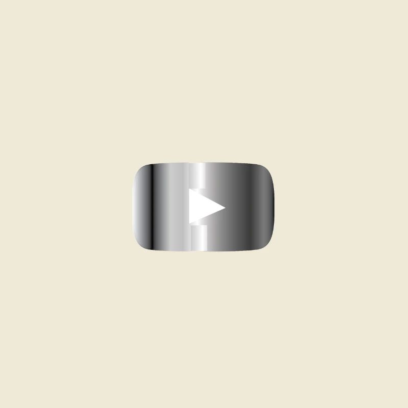 Silver Play Button