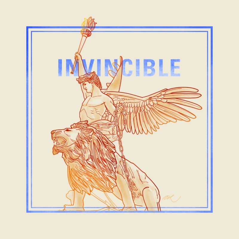 Angle invincible avec Lion