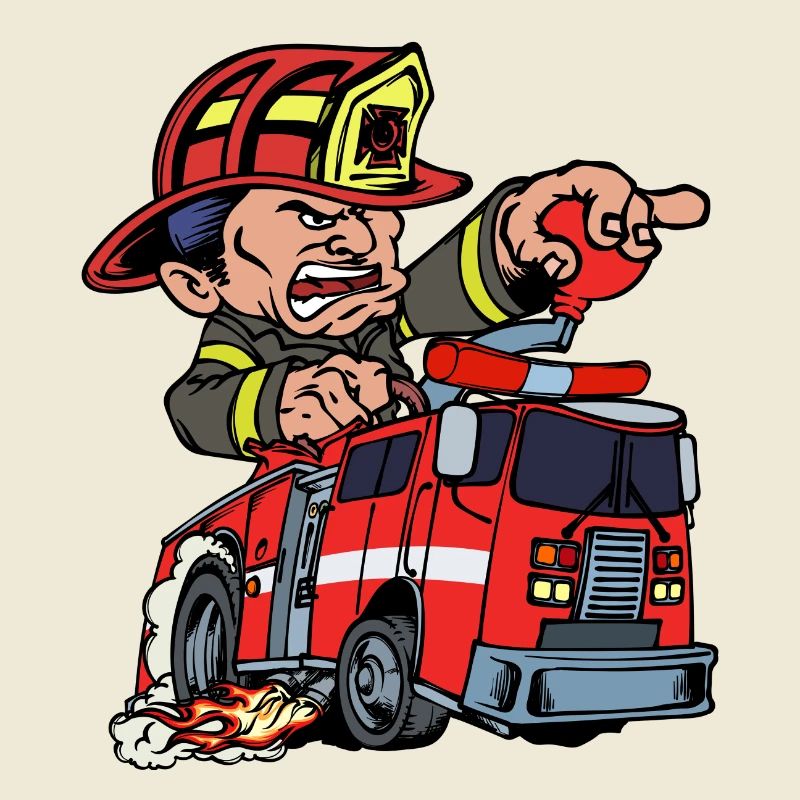 Firefighter Firefighter Fire Engine Lifesaver
