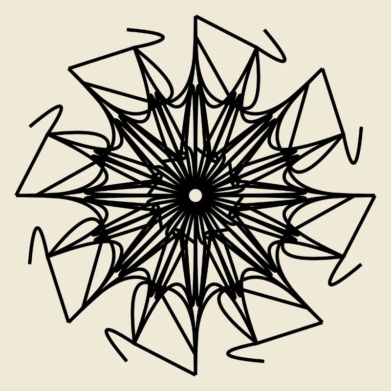 Running Spider [unique design from FishPressInk]