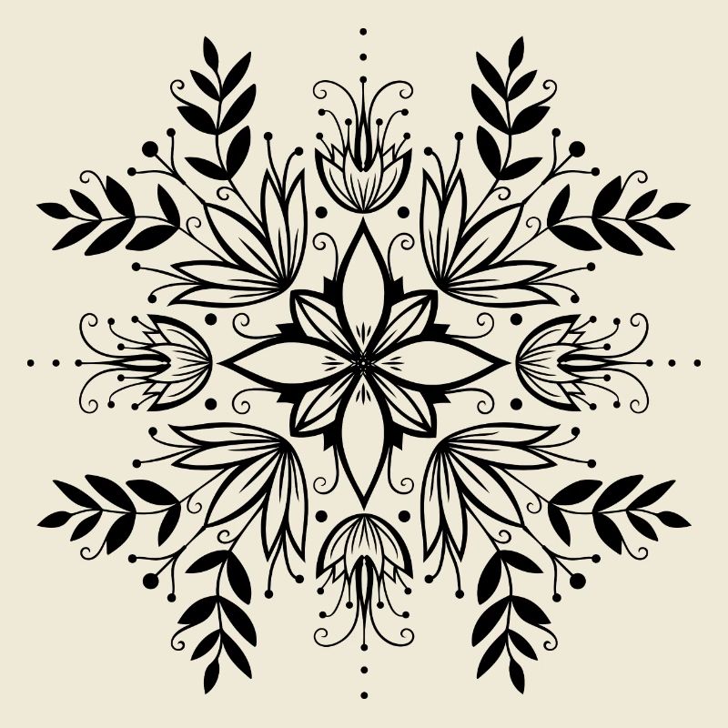 Flower Pattern Cottagecore Aesthetic