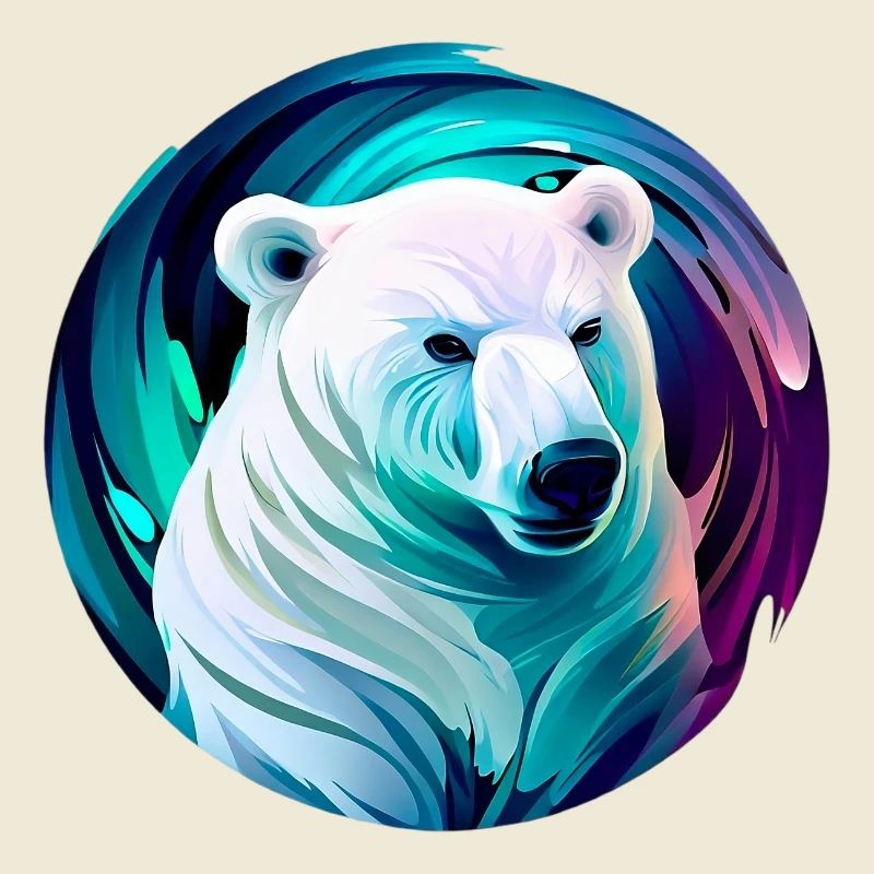 Weißer Eisbär