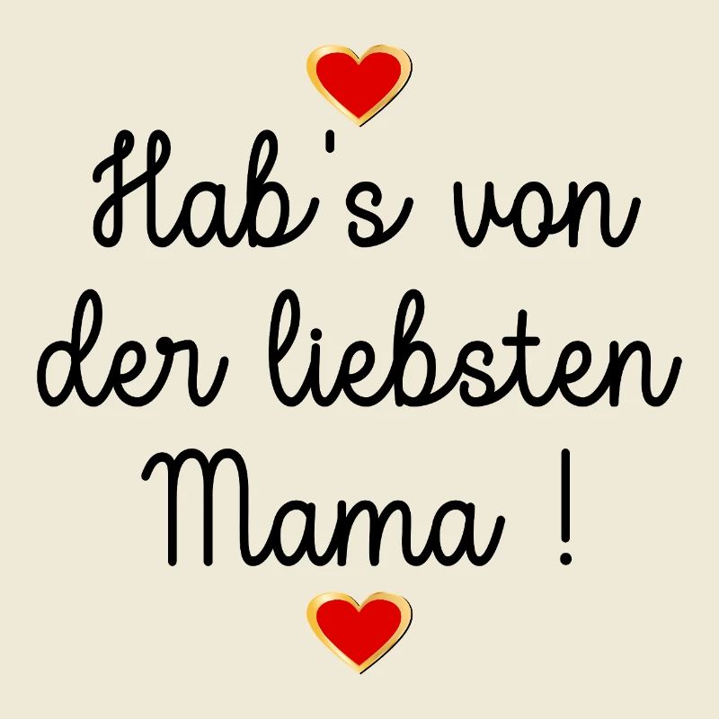 MUTTERTAG MAMA BESTE MUTTER HERZ