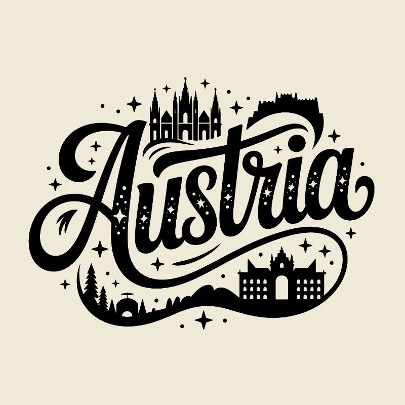 Austria - Souvenir Design