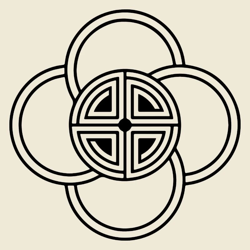 Conception de noeud d’harmonie sacrée