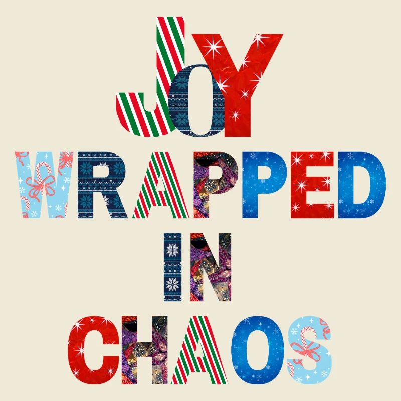 Conception de la typographie de Noël