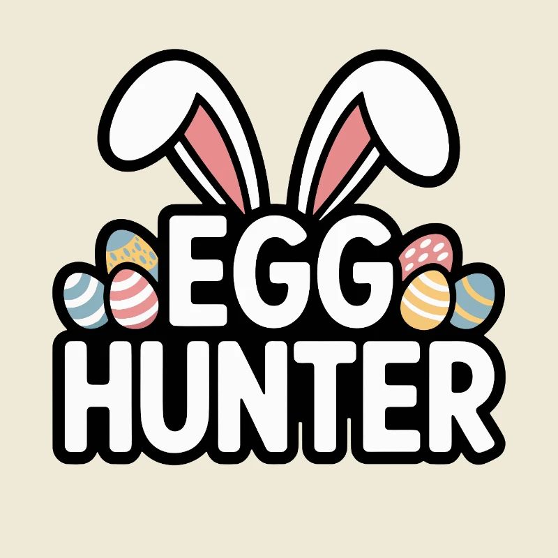 Egg Hunter Bunny – Conception de Pâques