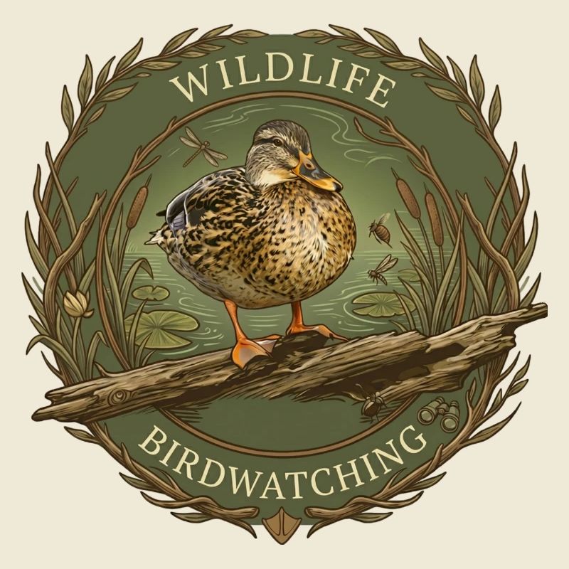 Emblème de la faune d’observation des oiseaux