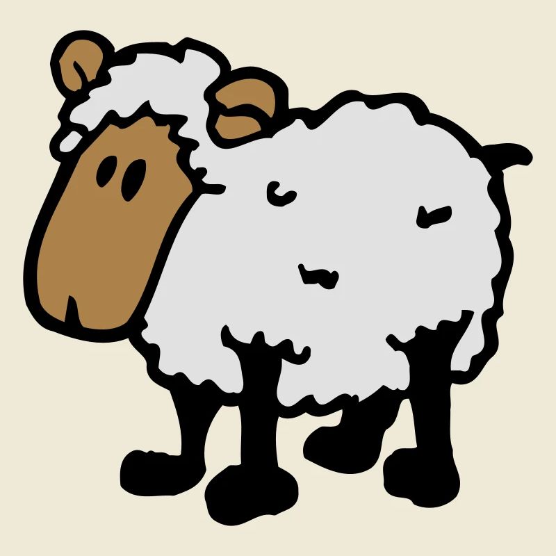 cool comic sheep funny sheep