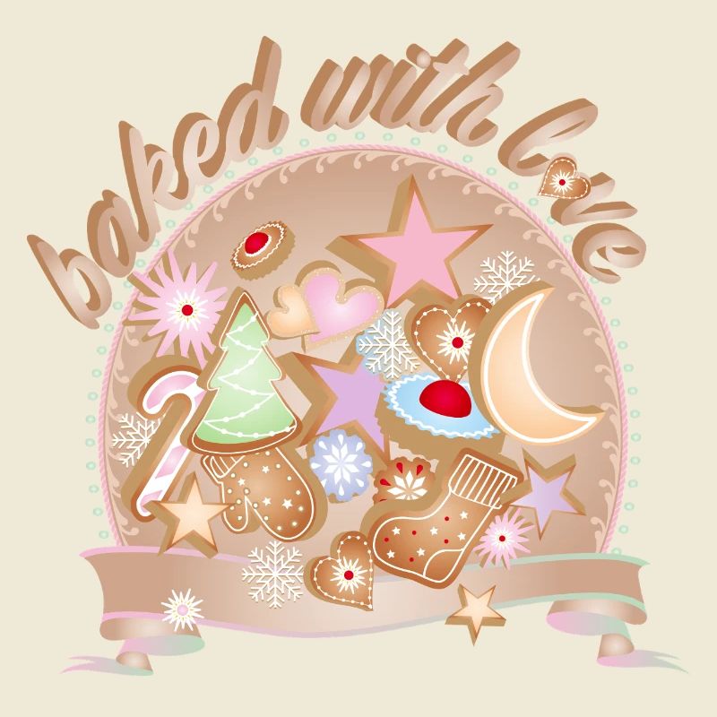 Biscuits de Noël colorés – cuits avec amour