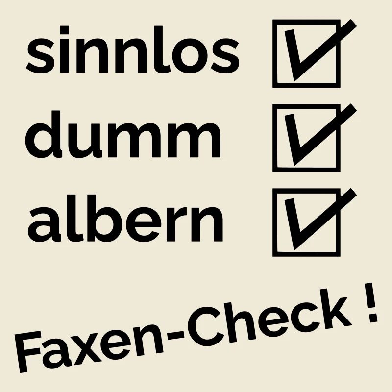 Fax check