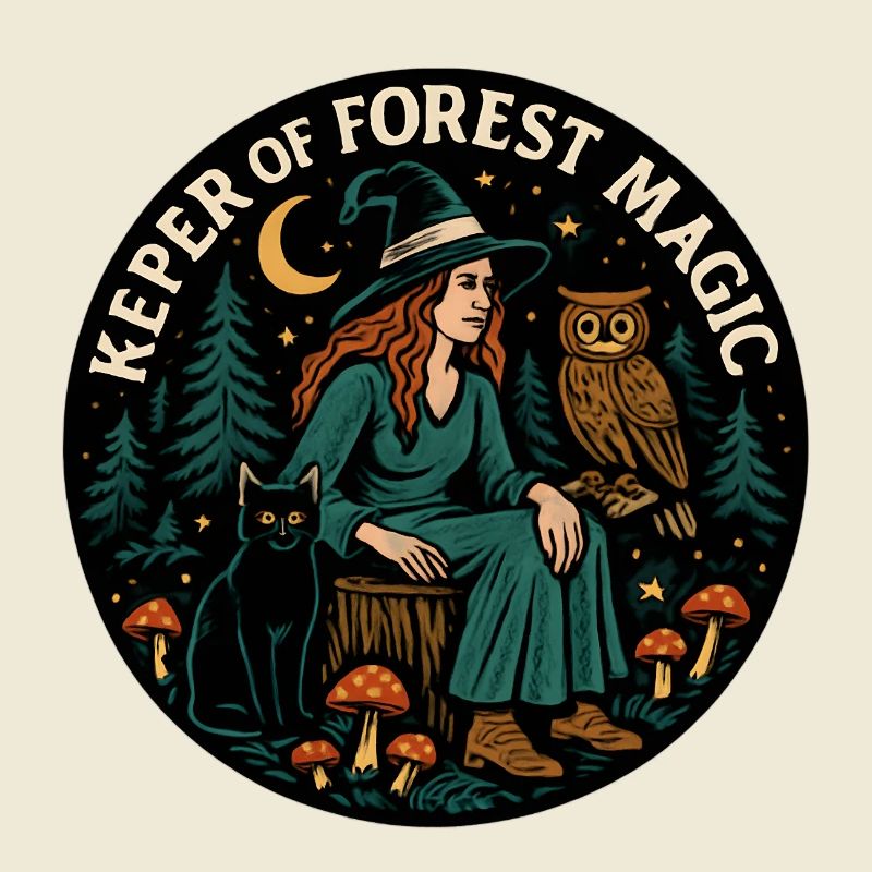 Sort de la Forêt Patch de la Sorcière de la Forêt