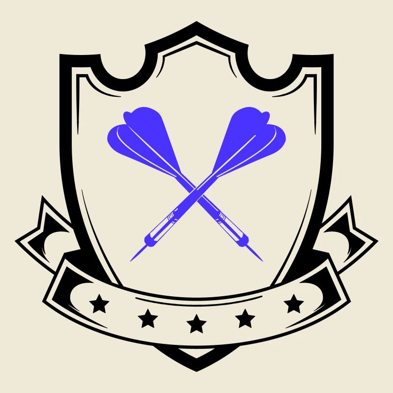 Conception de fléchettes Croix Bleue