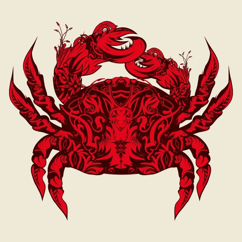 A red king crab