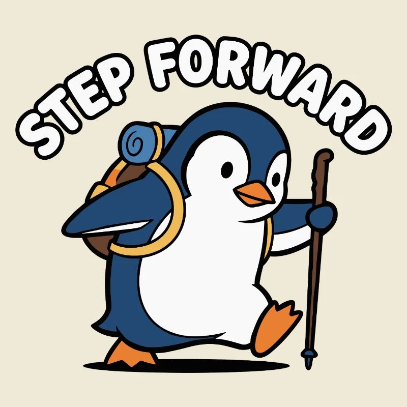 Forward Step Penguin