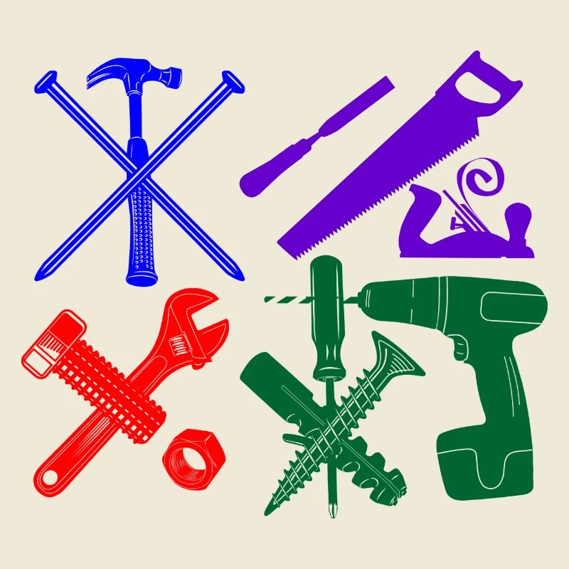 Construction worker tool color