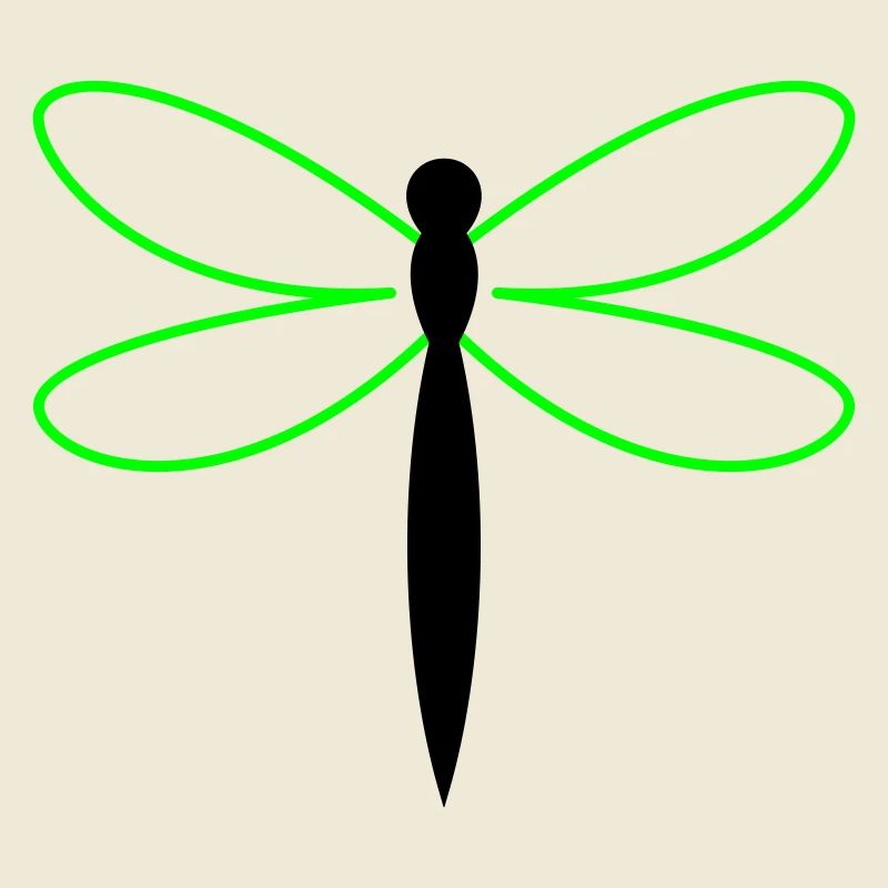 Dragonfly Silhouette