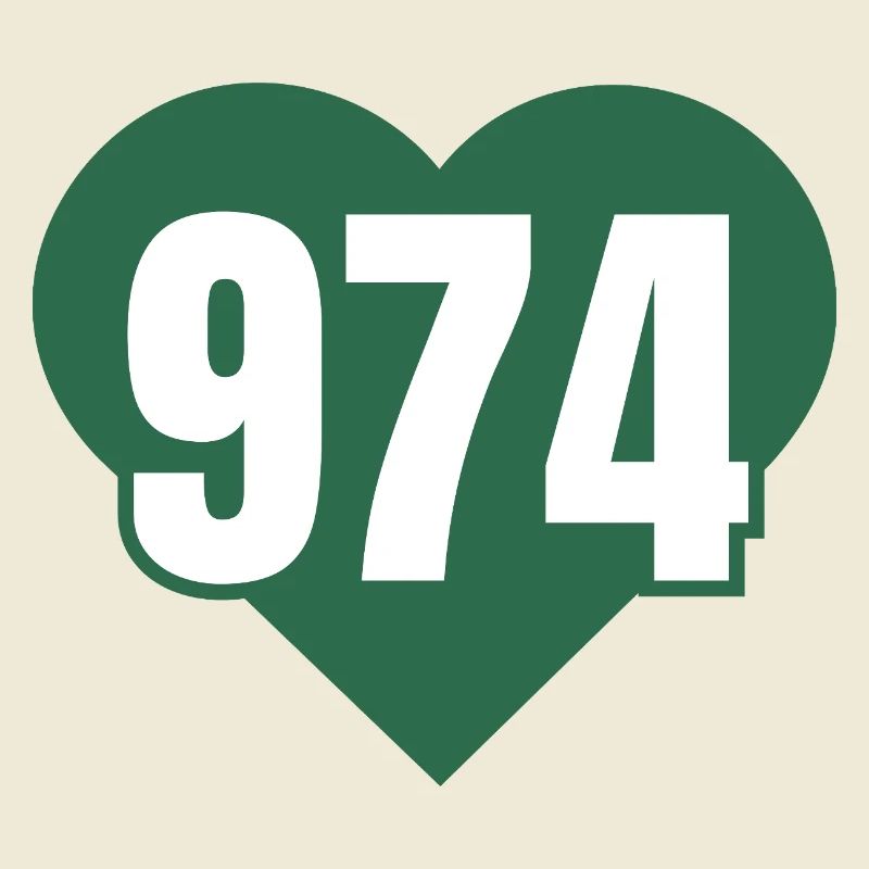 Coeur 974 Code Vert