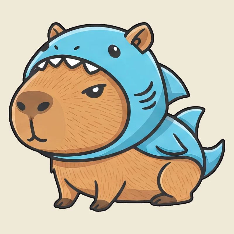 Mignon Carnaval de Hamster Capybara et cochons d’Inde