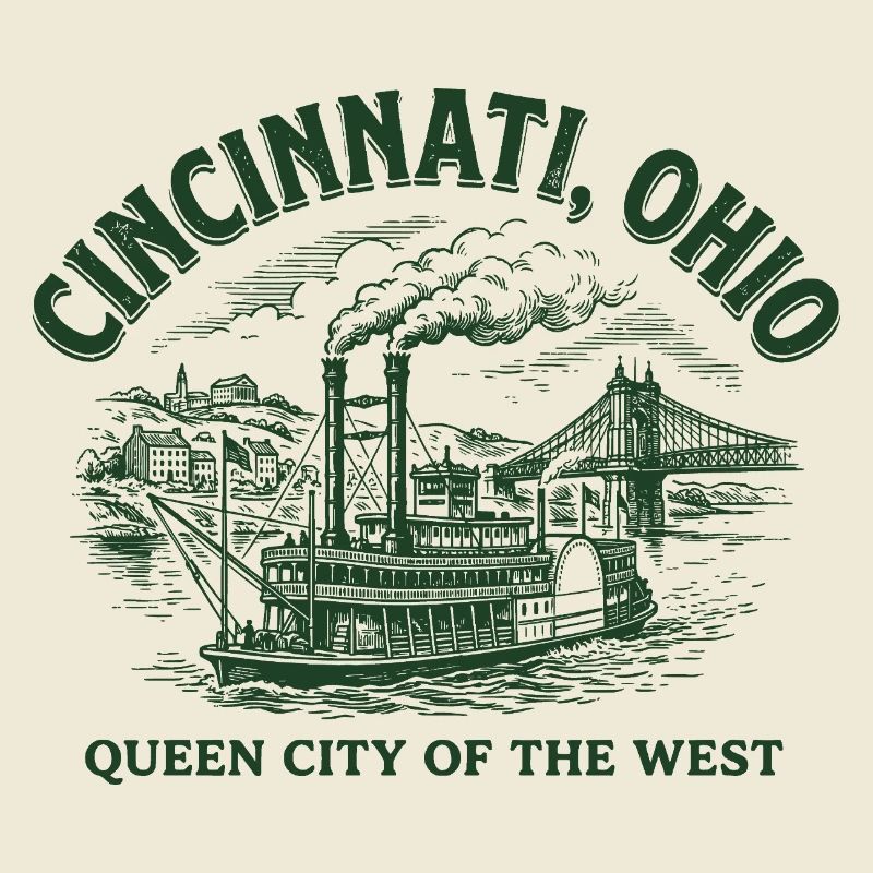 Cincinnati Dampfschiff Erbe