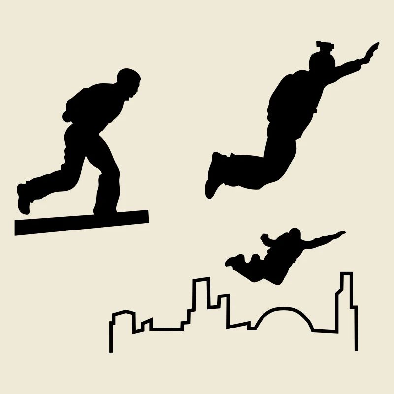 BASE jumping