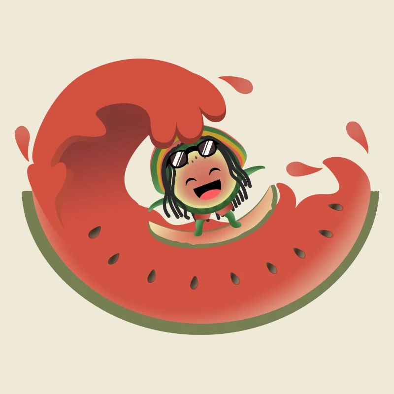 Surf pastèque