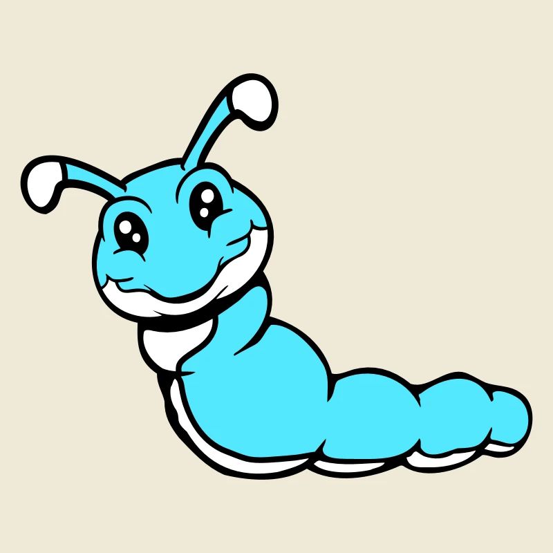 Chenille douce douce petits sourires amicale heureuse