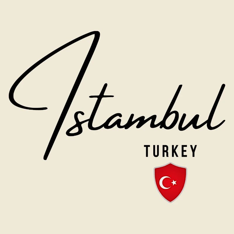 Elegant design Istanbul, Turkish pride