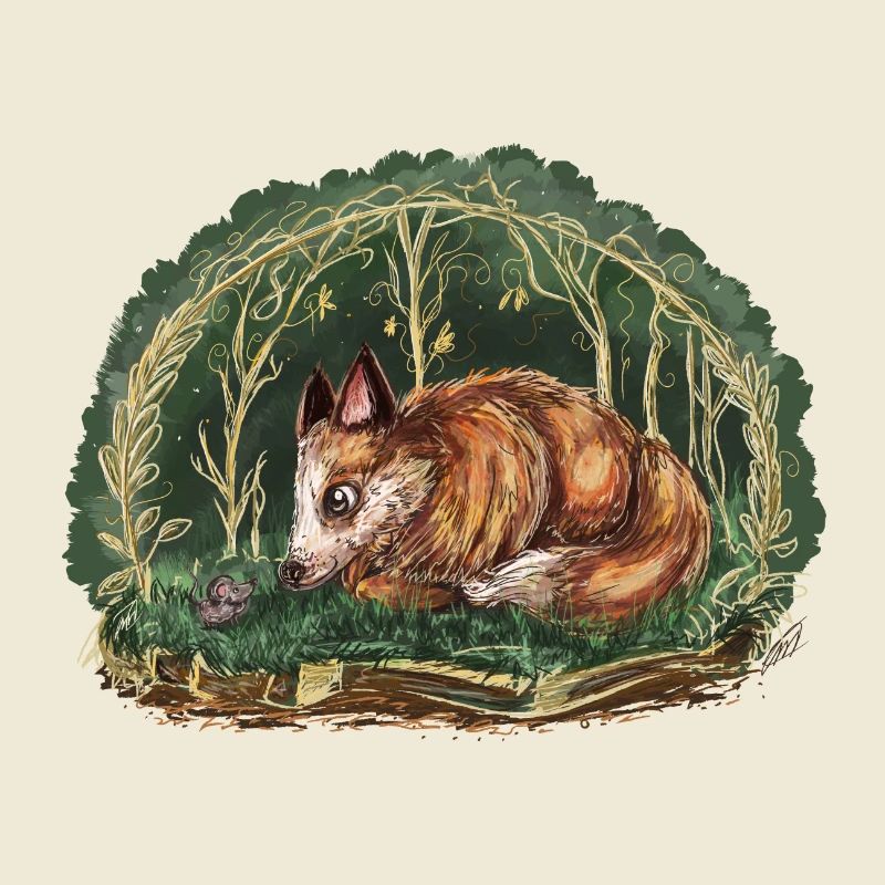 Fox and mouse