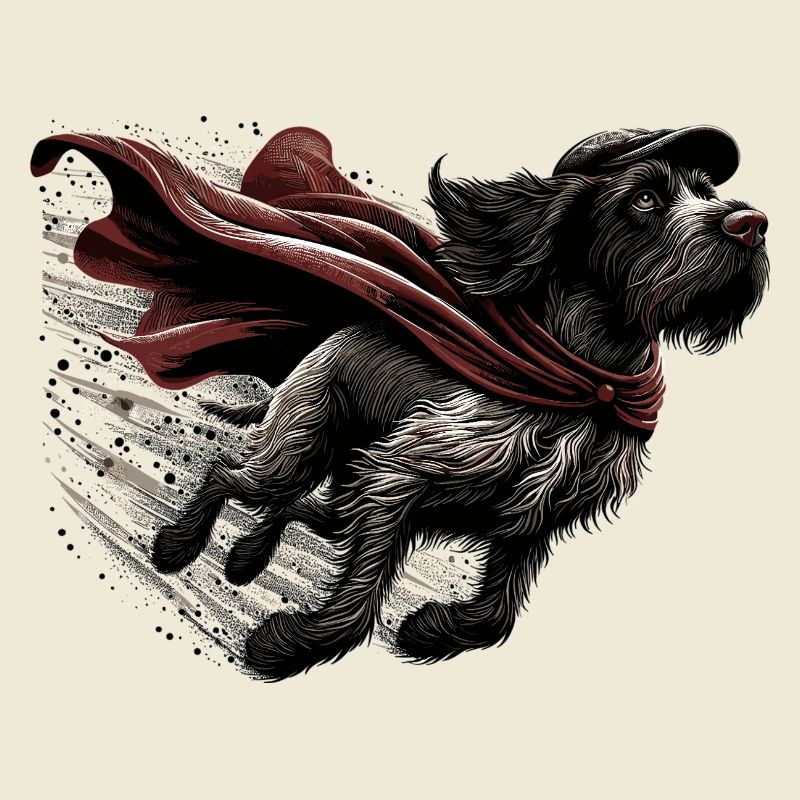 Super Dog German Wirehaired DD Pointer Gift