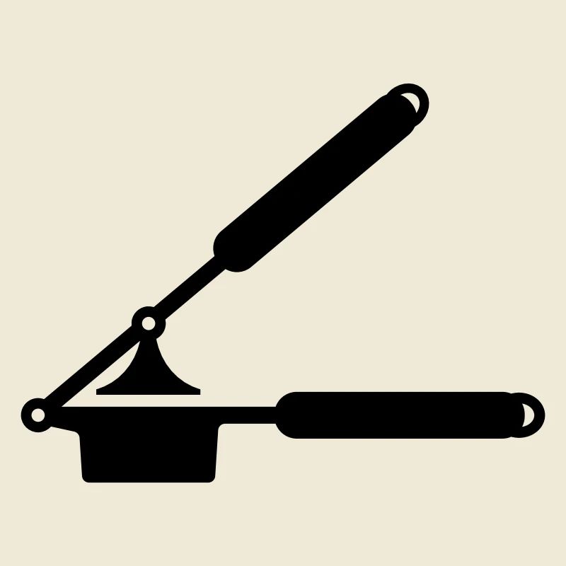 Knoblauch Presse oder Spätzle Presse