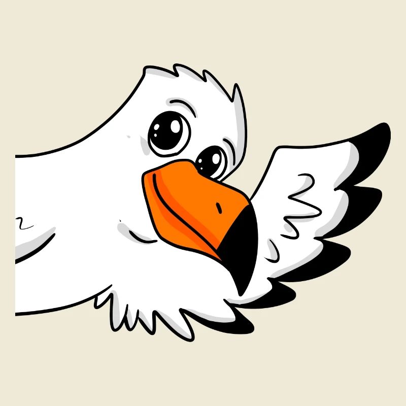 Möwe Gruß Begrüßung