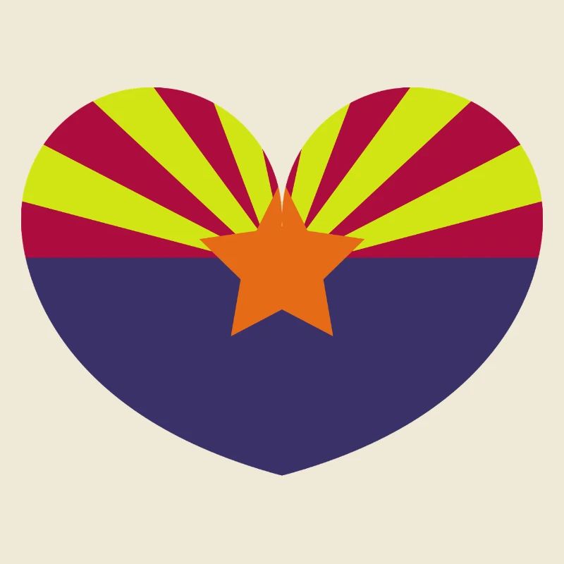 Drapeau du cœur de l’Arizona