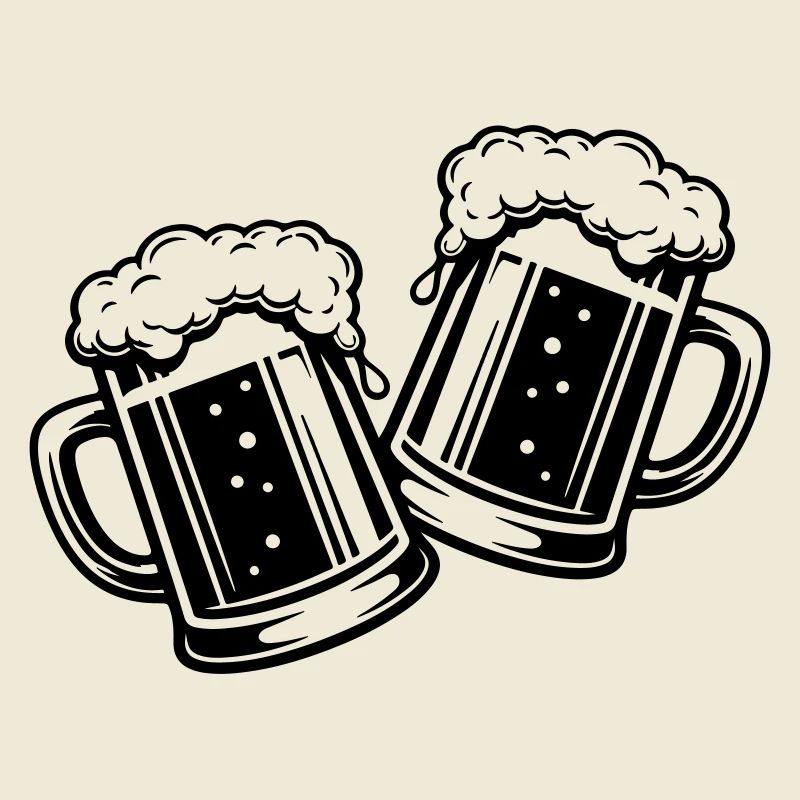 Bierglas Bier Anstossen