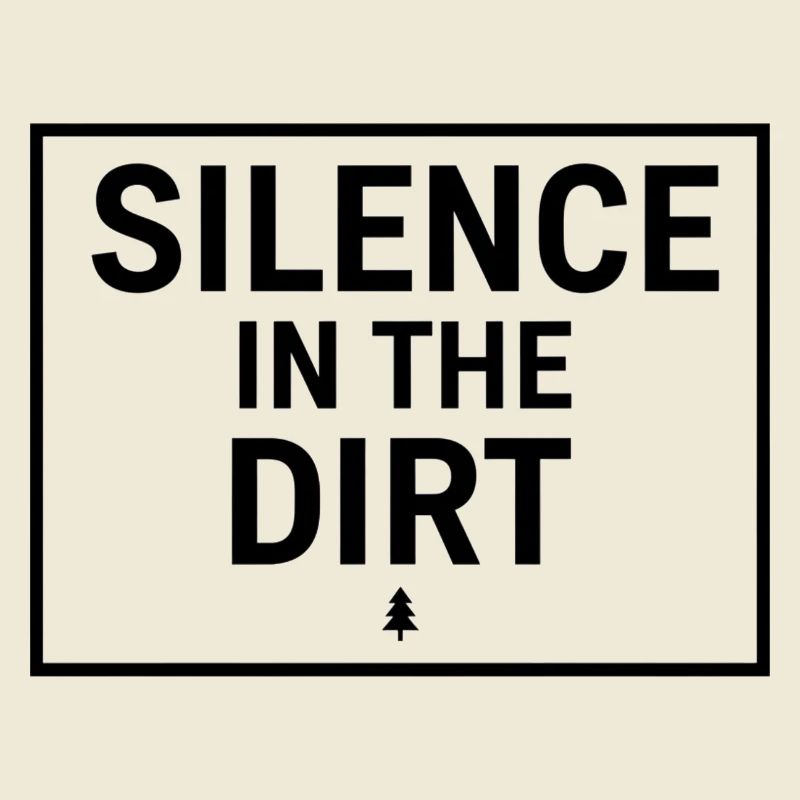 Schweigen im Dreck Schweizer Typografie-Tee