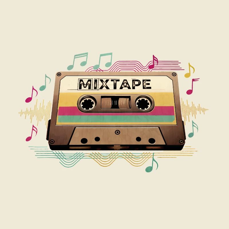 Mixtape rétro NeonNotes
