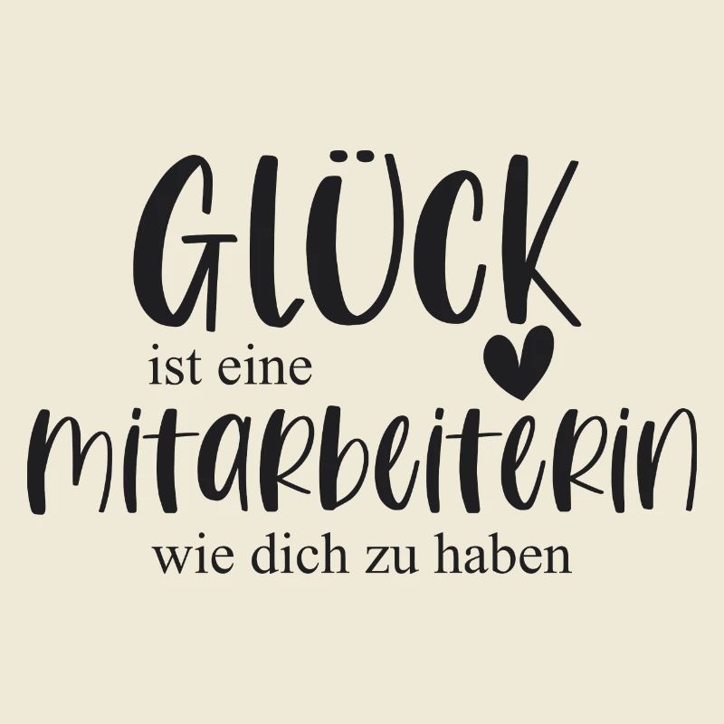 Glück Mitarbeiterin Bedanken Geschenk