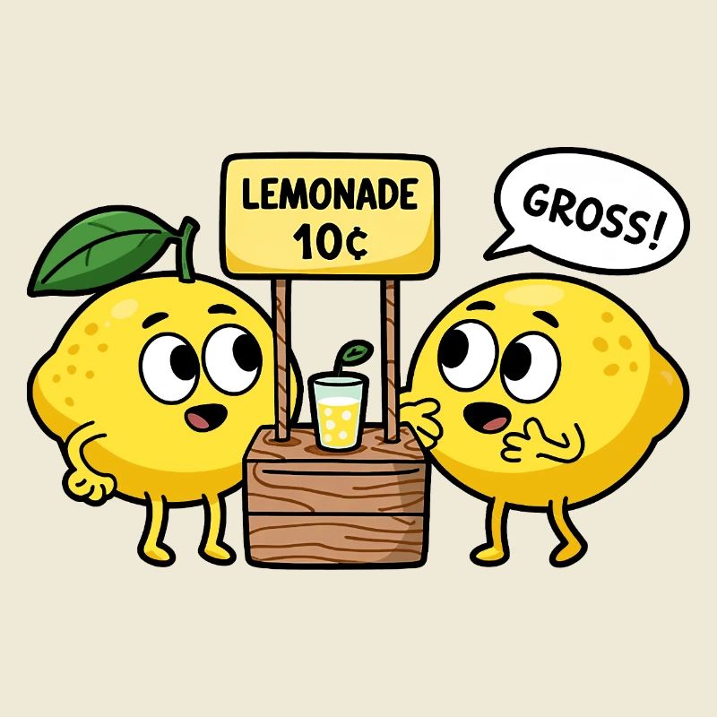 Lemon Comic – Lemonade for 10 Cents