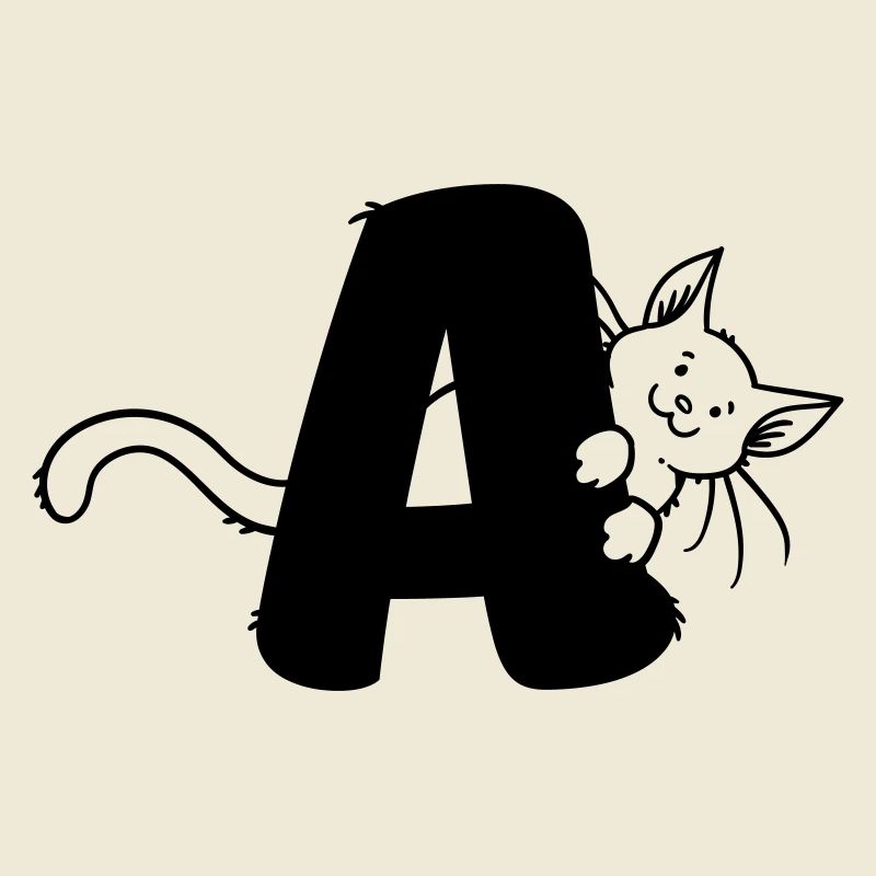 Lettre A du chat