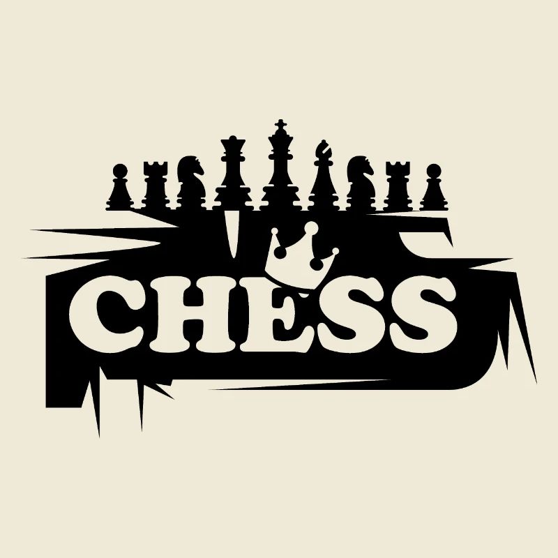 Chess Graffiti Pièces d’échecs Illustration Logo