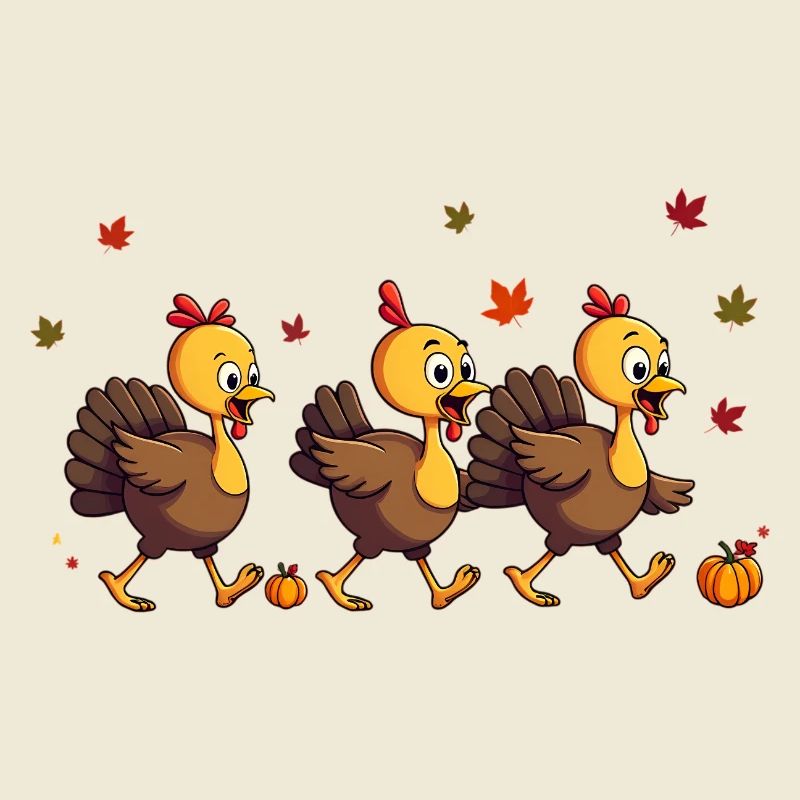 Bébé dinde de Thanksgiving
