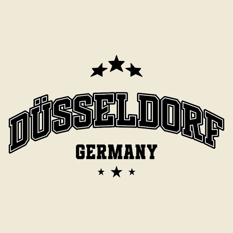 Düsseldorf Lettering – Minimalist Typography