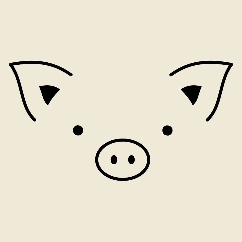 Pig sow piglets
