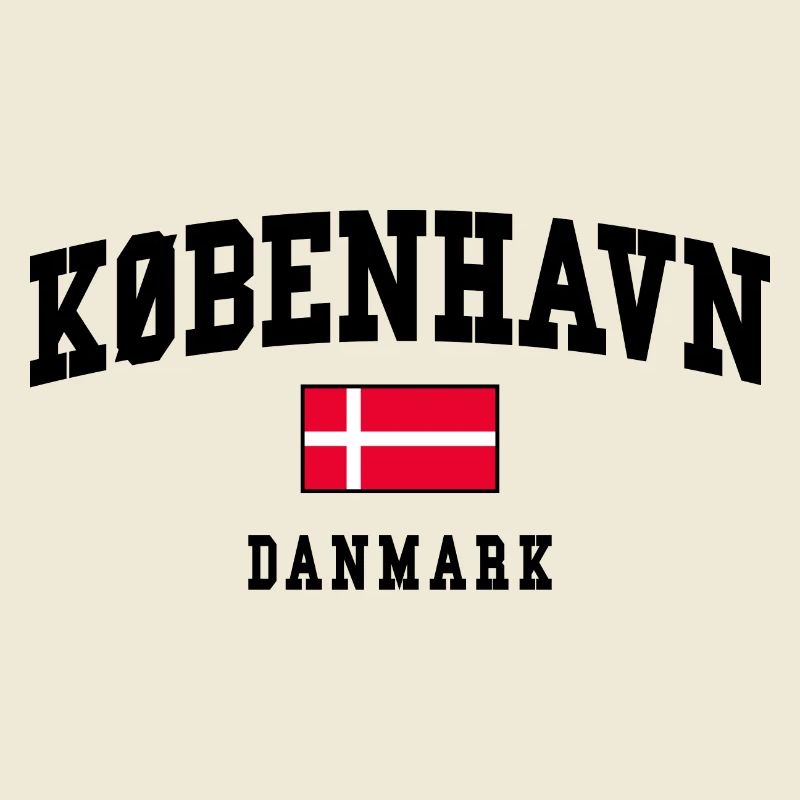 Copenhague Danemark Conception du drapeau
