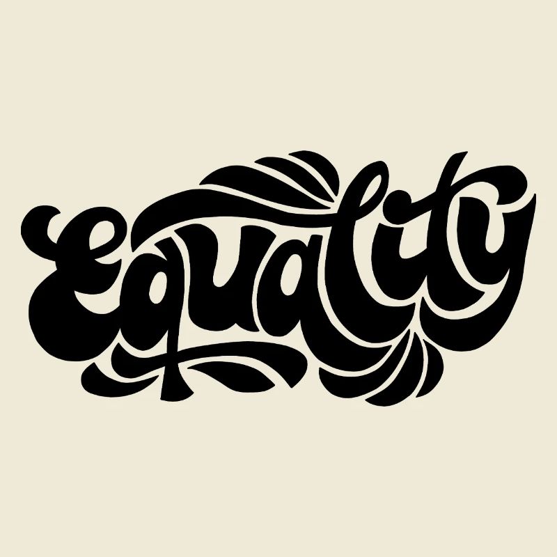 Equality – Feministisches Statement Design