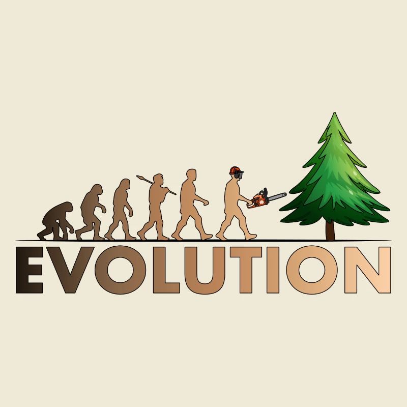 Kettensägen Evolution Farbe