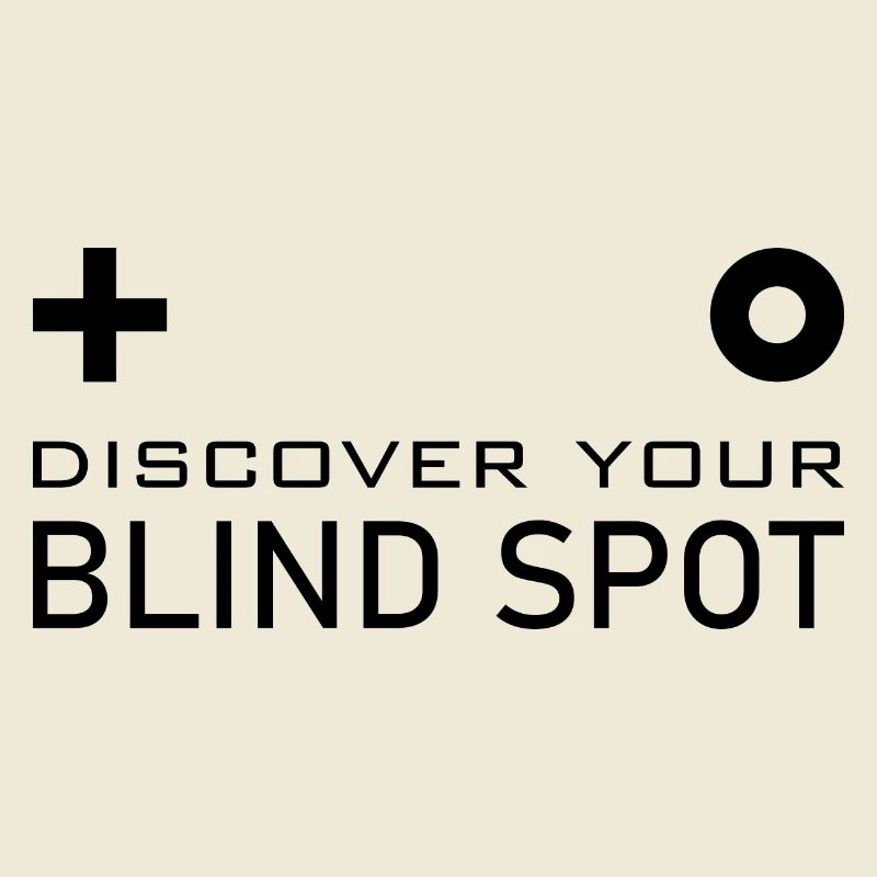 Blind spot brain test