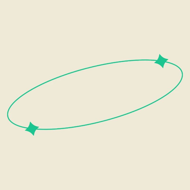Elliptical Star Ring
