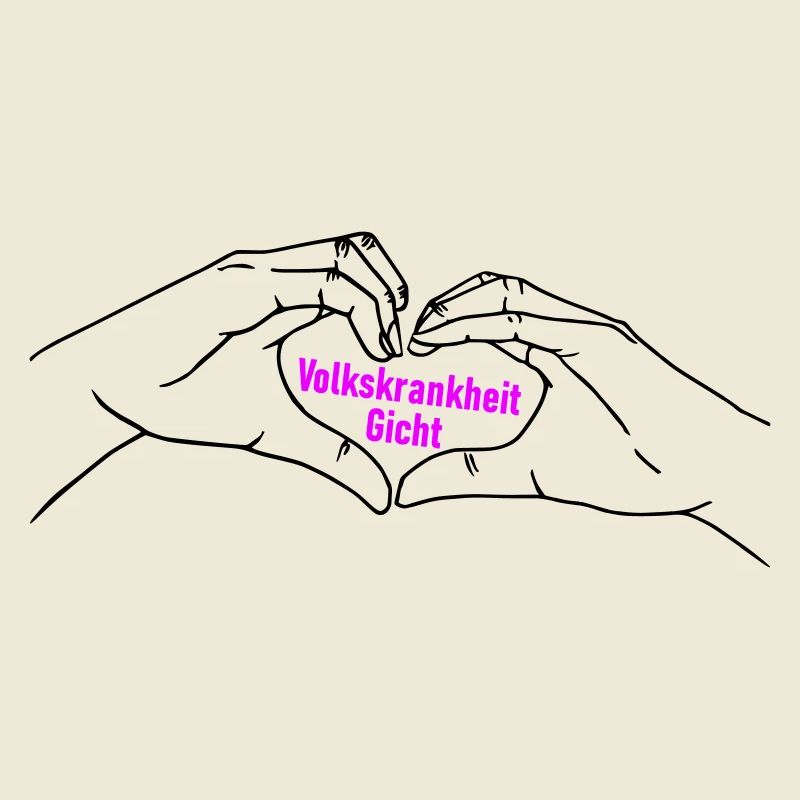 Herz Symbol Gicht