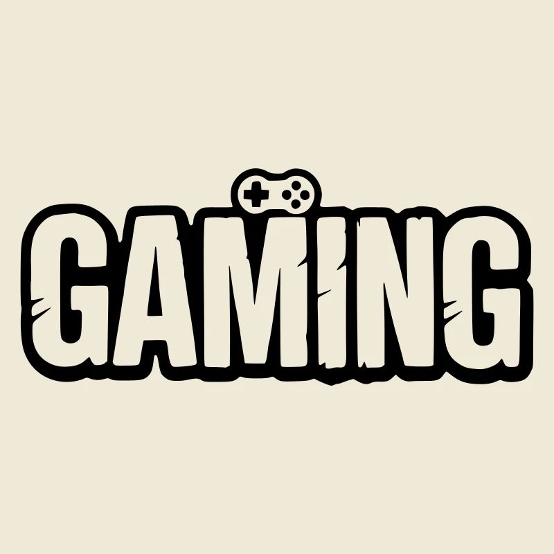 Gaming_Schrift_mit_Conroller